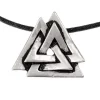 Valknut Amulet, Forsølvede