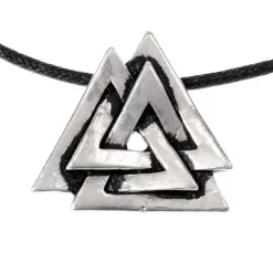 Valknut Amulet, Forsølvede