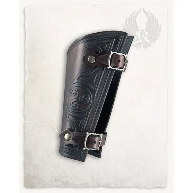 La Fucina Del Drago Vambrace Artemis Brun, Pr Stk., Størrelse S 1 La Fucina Del Drago Vambrace Artemis Brun, Pr Stk., Størrelse S