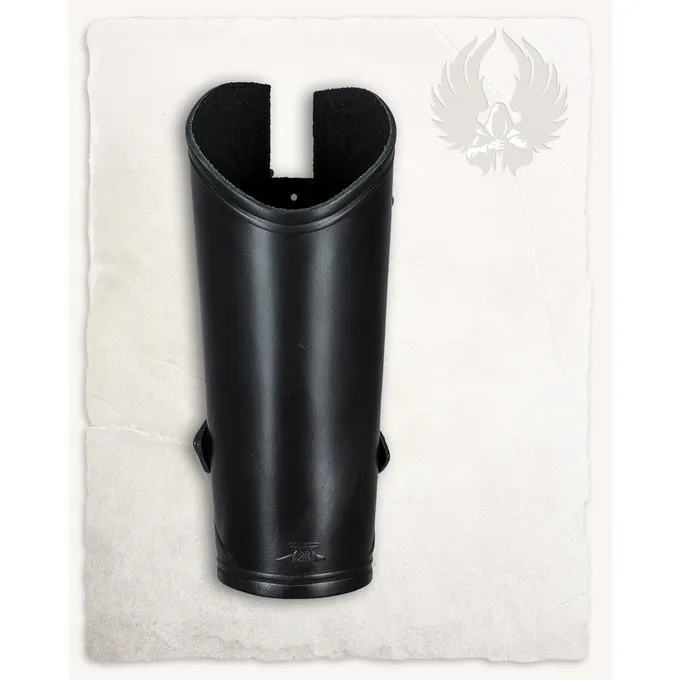 La Fucina Del Drago Vambrace Artemis Sort L, Pr Stk 2 La Fucina Del Drago Vambrace Artemis Sort L, Pr Stk - Billede 2