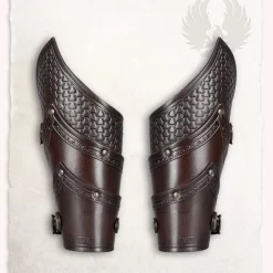 Mytholon Vambraces Alistair Deluxe, Brun