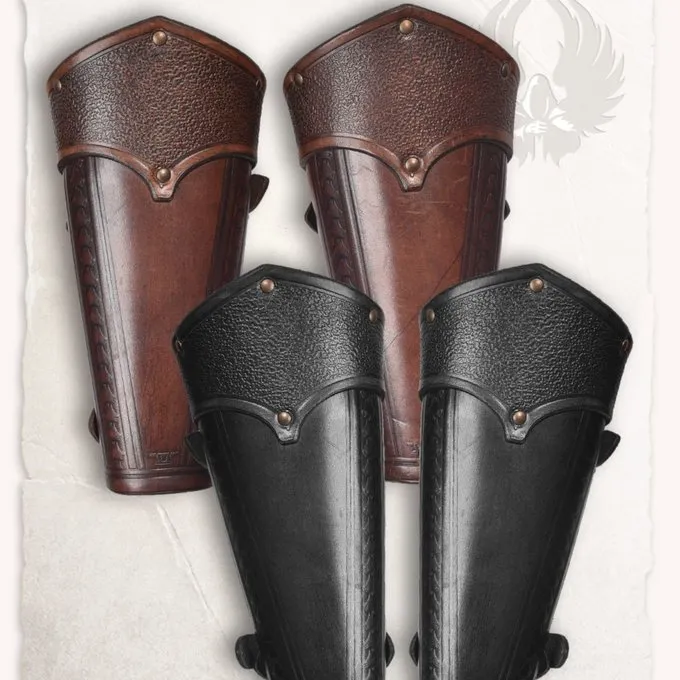 Mytholon Vambraces Antonius, Sort 2 Mytholon Vambraces Antonius, Sort - Billede 2