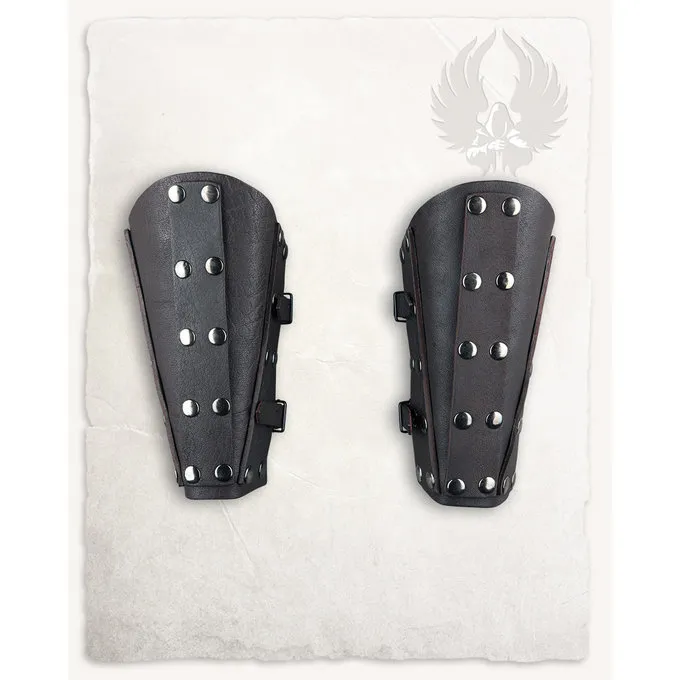 Mytholon Vambraces Erend, Brun 2 Mytholon Vambraces Erend, Brun - Billede 2