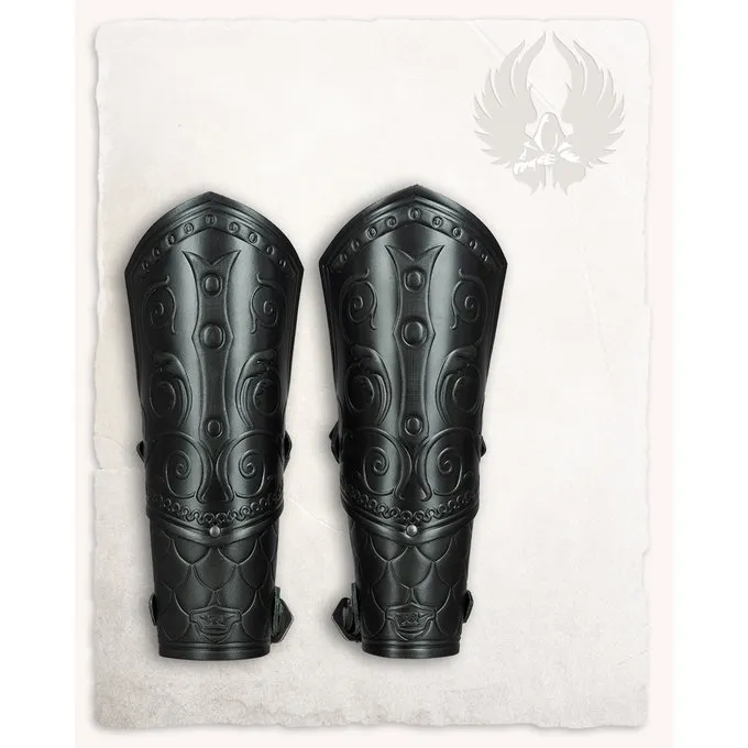 Mytholon Vambraces Gawain, Sort 1 Mytholon Vambraces Gawain, Sort