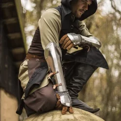 Epic Armoury Vambraces Med Chainmail -Rustning Salgsbutik vambraces med chainmail 2