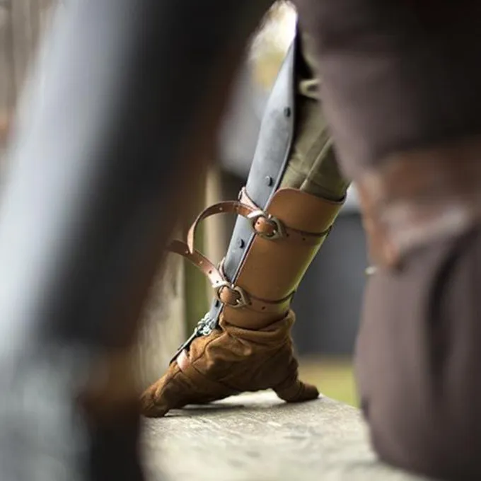 Epic Armoury Vambraces Med Chainmail, Patineret 3 Epic Armoury Vambraces Med Chainmail, Patineret - Billede 3