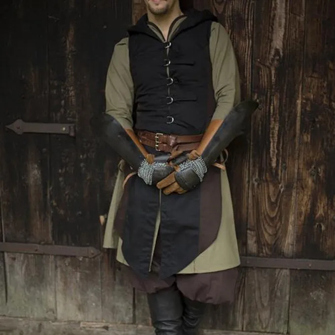 Epic Armoury Vambraces Med Chainmail, Patineret 6 Epic Armoury Vambraces Med Chainmail, Patineret - Billede 6