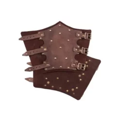 Ulfberth Vambraces Med Nitter, Brun -Rustning Salgsbutik vambraces med nitter brun 2