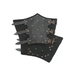 Ulfberth Vambraces Med Nitter, Sort 5 Ulfberth Vambraces Med Nitter, Sort -Rustning Salgsbutik vambraces med nitter sort 2