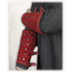 Mytholon Vambraces Robert, Rød -Rustning Salgsbutik vambraces robert rod 3