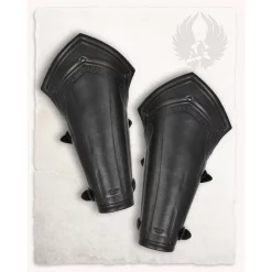 Mytholon Vambraces Torson Med Runer, Sort