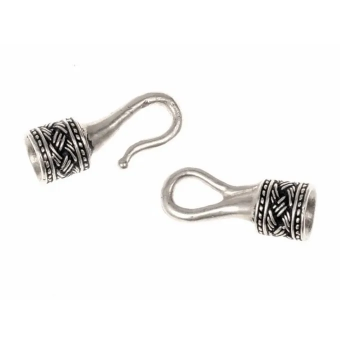 Viking Halskæde Lås 3,2mm, Forsølvet 2 Viking Halskæde Lås 3,2mm, Forsølvet - Billede 2