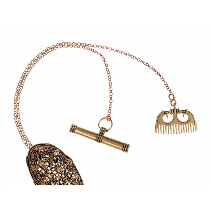 Viking Halskæde, Sølvfarvet 1 Viking Halskæde, Sølvfarvet