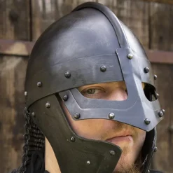 Epic Armoury Viking LARP Hjelm Egil, Bronzed -Rustning Salgsbutik viking larp hjelm egil bronzed 2