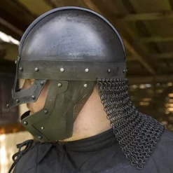 Epic Armoury Viking LARP Hjelm Egil, Bronzed -Rustning Salgsbutik viking larp hjelm egil bronzed 3