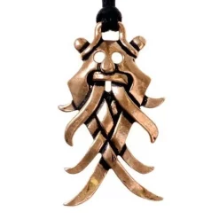 Viking Maske Juvel Moesgård, Bronze