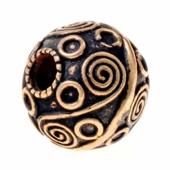 Viking Skæg Bead Birka, Bronze