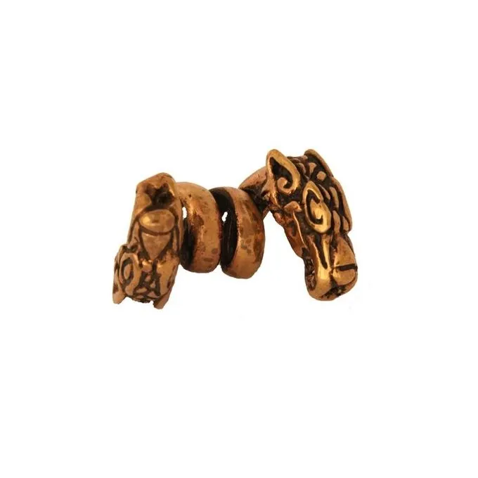 Viking Skæg Perle Med Dragen 1 Viking Skæg Perle Med Dragen