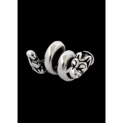 Viking Skæg Perle Med Ulv Sølv