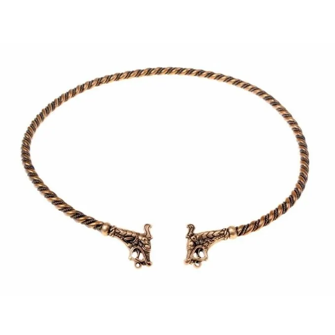 Viking Torque Hedeby, Bronze 2 Viking Torque Hedeby, Bronze - Billede 2