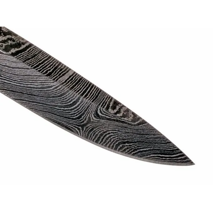Vikingknivblad Birka, Damaskus, 14 Cm 2 Vikingknivblad Birka, Damaskus, 14 Cm - Billede 2